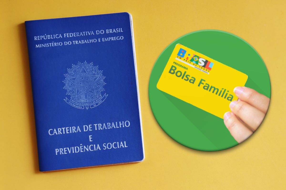 Quem tem carteira assinada pode receber BOLSA FAMÍLIA