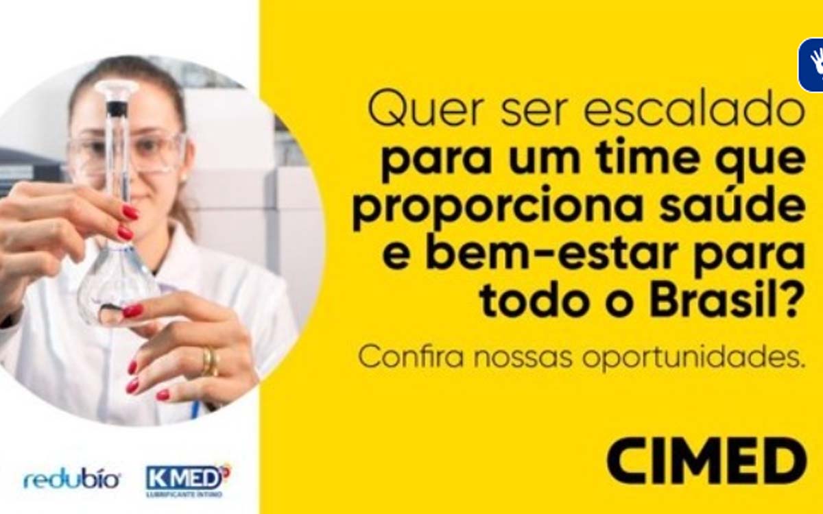 De olho em uma vaga de emprego? Cimed abre oportunidades pelo Brasil. Foto: Divulgação