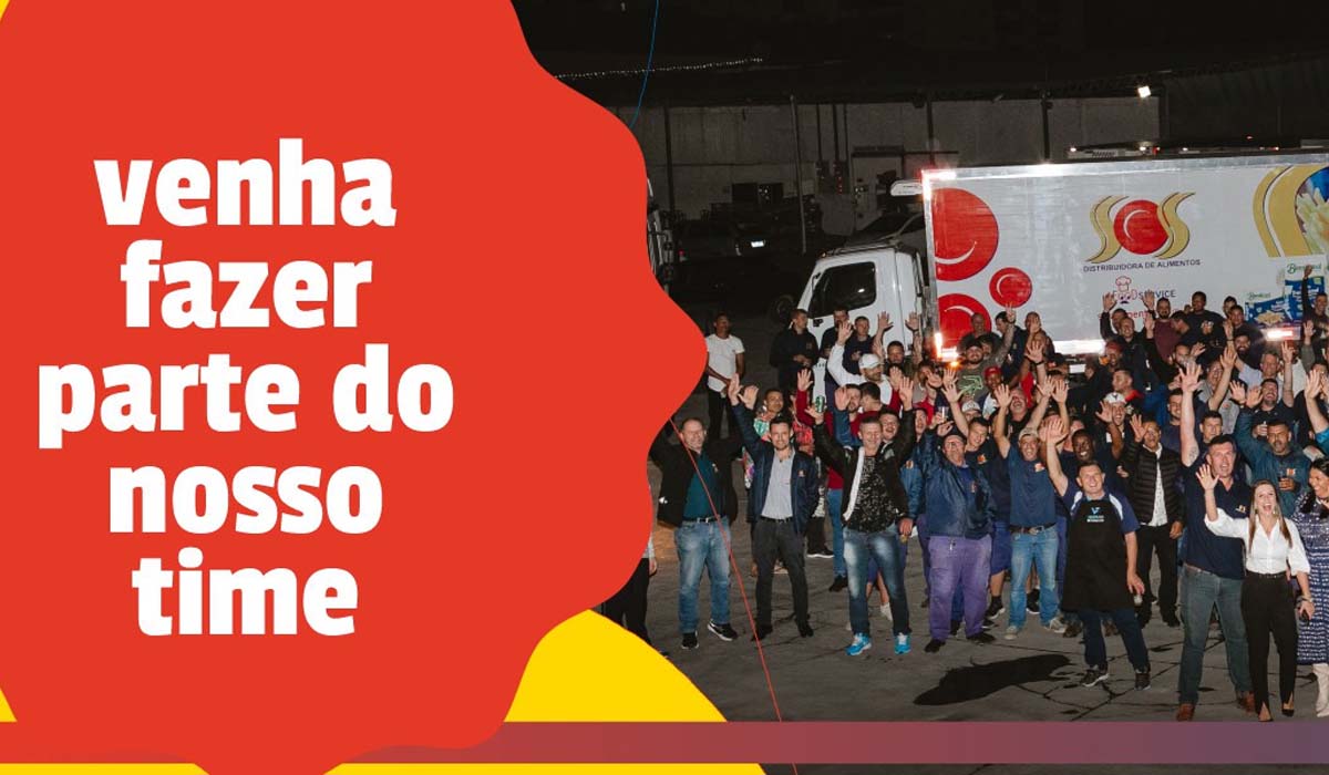 SOS Distribuidora abre novas vagas de emprego, confira as oportunidades. Foto: Divulgação