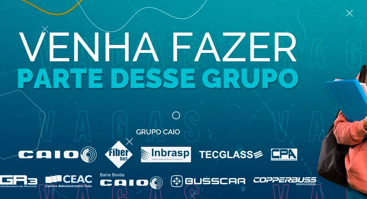 Grupo Caio abre novas vagas de emprego, confira as oportunidades e saiba como se candidatar agora mesmo por lá. Foto: Divulgação