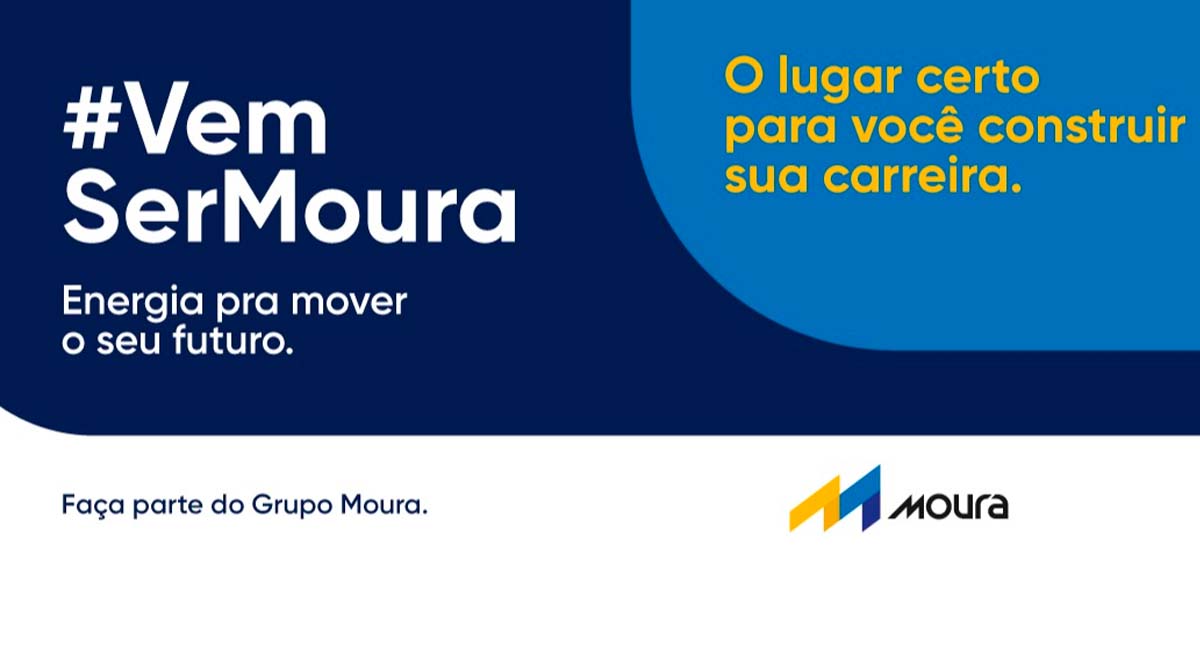 Grupo Moura abre novas vagas de emprego, confira as oportunidades. Foto: Divulgação