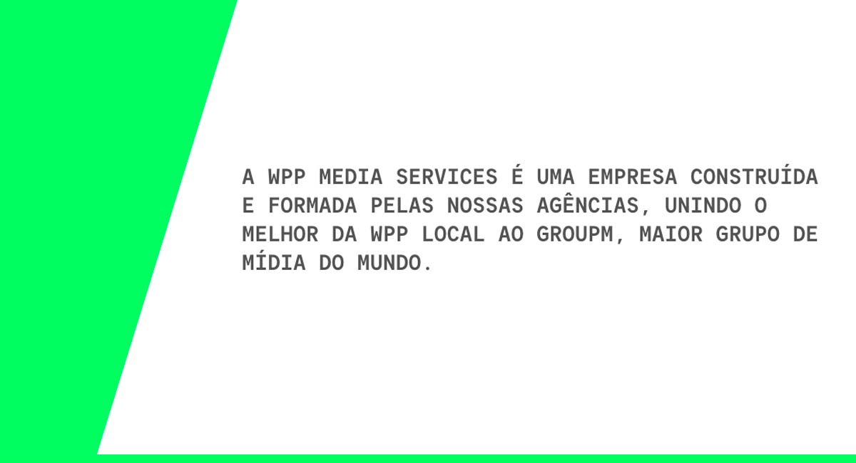 A WPP Media Services está com novas vagas, confira as oportunidades. Foto: Divulgação