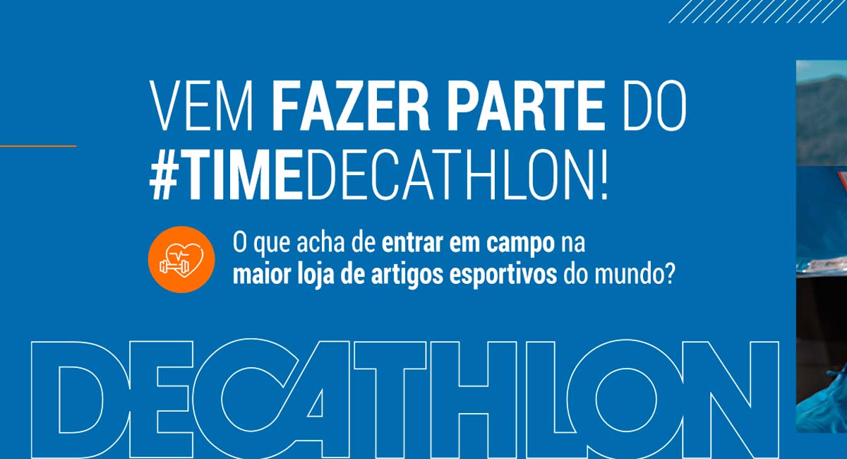 A Decathlon está com novas vagas de emprego, confira as oportunidades. Foto: Divulgação