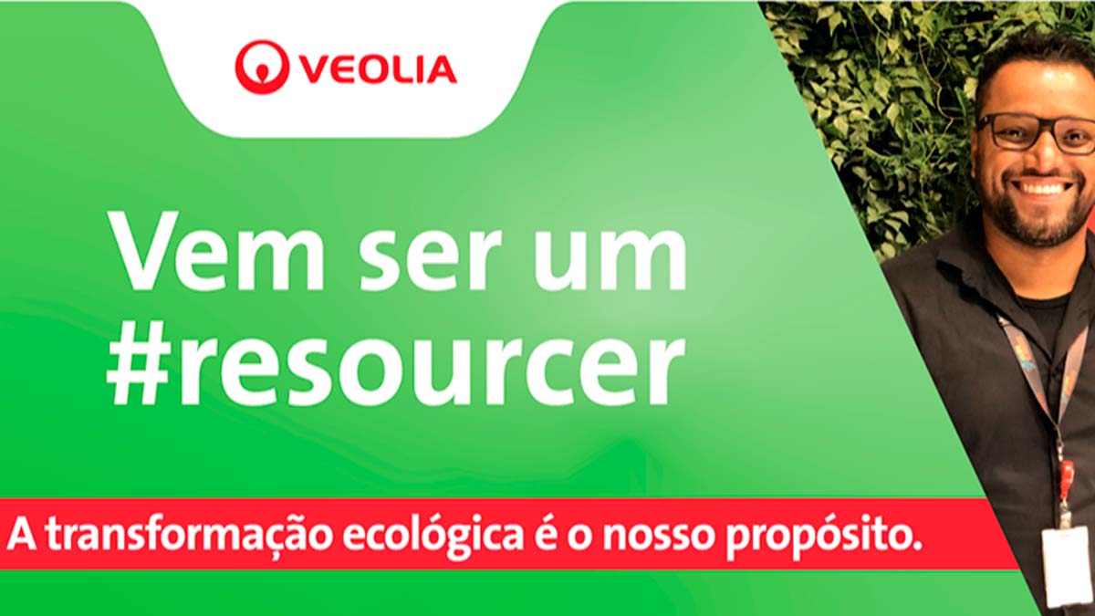 A Veolia está com NOVAS VAGAS DE EMPREGO, candidate-se agora por aqui. Foto: Reprodução